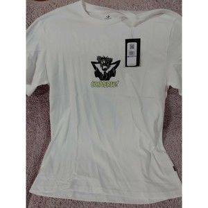 Converse Scooby-Doo Graphic Tee T-Shirt Ruh-Roh! White XXL NWT